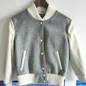 Roots vintage baseball bomber jacket